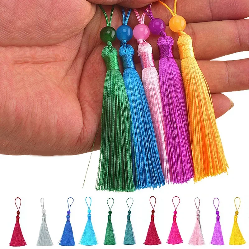 10/5 قطعة شرابة الحرير البوليس - مراجعة Beaded Trim Fringe وسعره