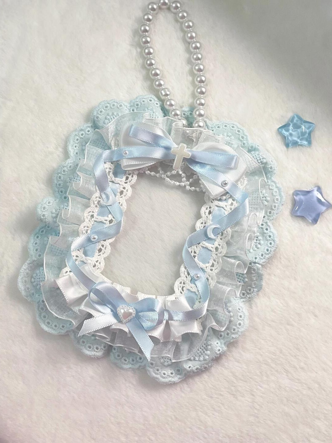 حامل بطاقات PVC 3 بوصة يدوي قم - مراجعة Beaded Trim Fringe وسعره