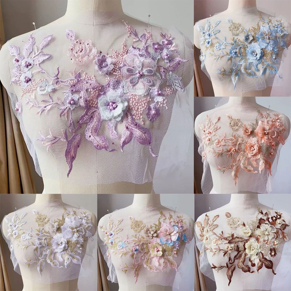 ثلاثية الأبعاد الزهور مطرز أقم - مراجعة Applique Patch Flower وسعره