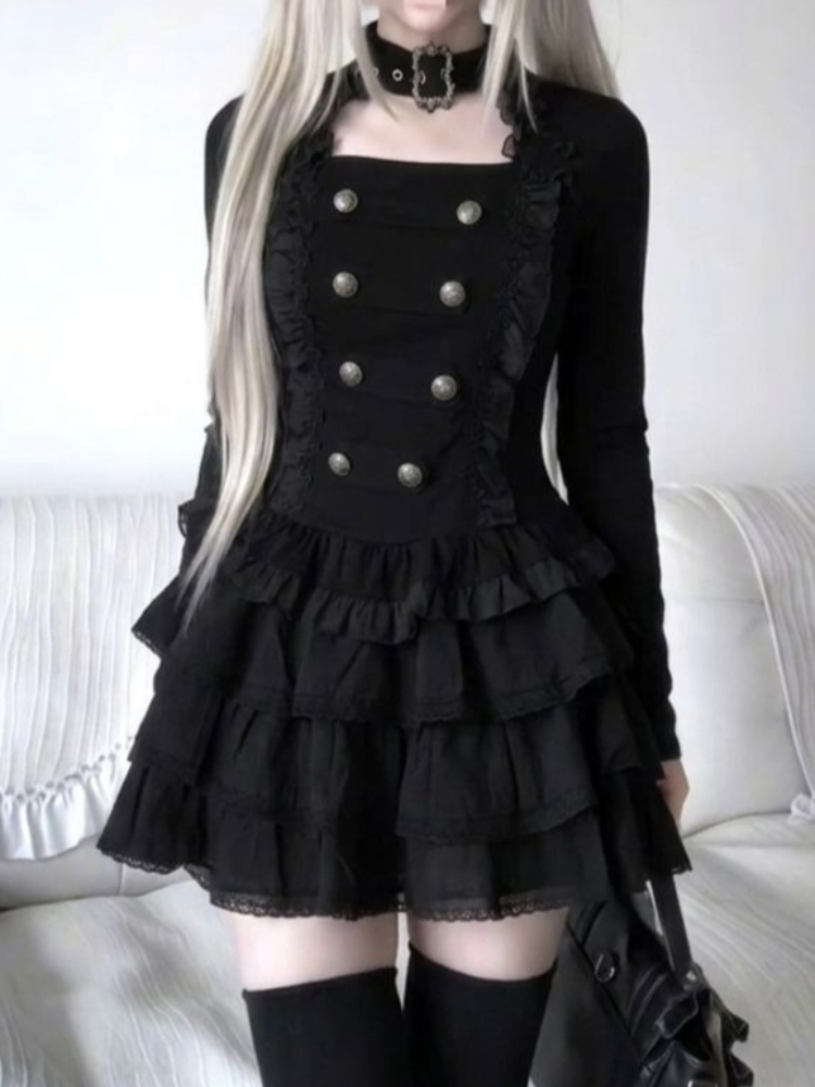 طقم من قطعتين بأسلوب القوط هار - مراجعة Elastic Lace Trim وسعره