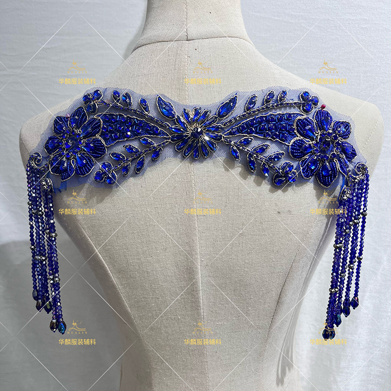 شريط مزخرف يدويًا بالخرز مع تع - مراجعة Beaded Trim Fringe وسعره