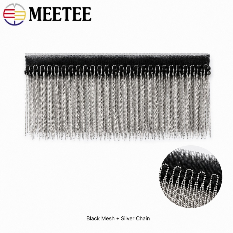 شريط زخرفي من الخرز المعدني بط - مراجعة Beaded Trim Fringe وسعره