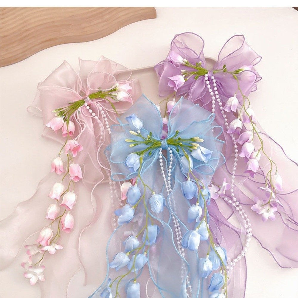 مشبك شعر أنيق بتصميم زهرة خيال - مراجعة Tassel Fringe Trim وسعره