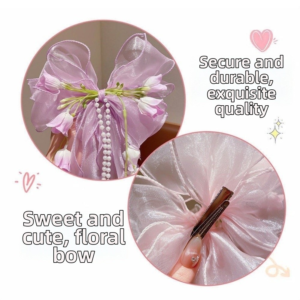 مشبك شعر أنيق بتصميم زهرة خيال - مراجعة Tassel Fringe Trim وسعره