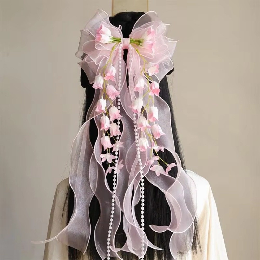 مشبك شعر أنيق بتصميم زهرة خيال - مراجعة Tassel Fringe Trim وسعره